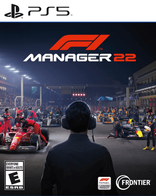 F1 Manager 22 box art for Playstation 5